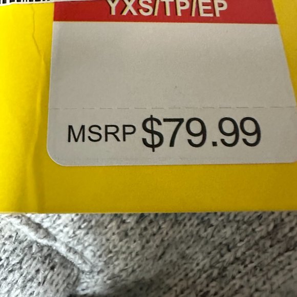 New Under Armor UA Storm Wintersweet Full Zip Hoodie Grey Girls XS - Picture 3 of 3